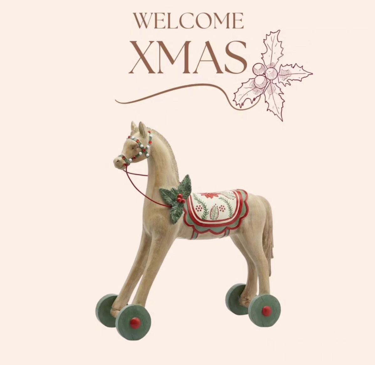 Cavallo Poly con ruote