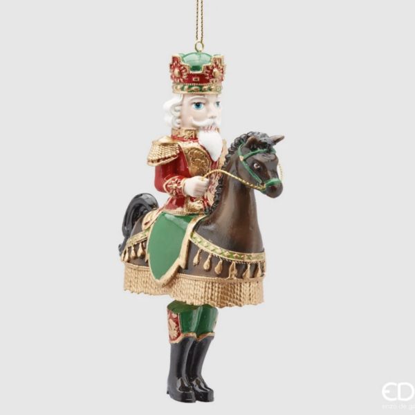 Decorazione albero Soldatino a cavallo
